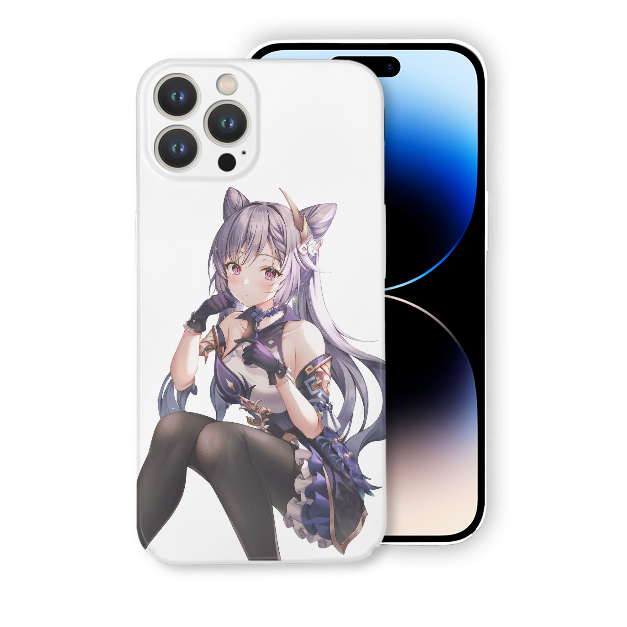 げんし神 刻晴 こくせい genshin Kokusei 【iPhone 14シリーズ対応】ハードケース